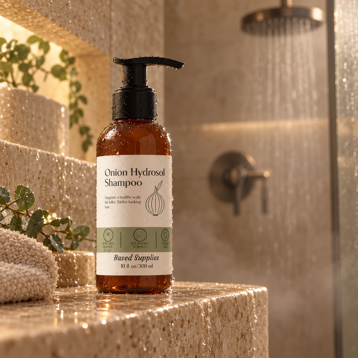 Onion Hydrosol Shower Shampoo