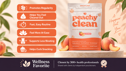 Peachy Clean™ Pre+Probiotic Fibre Gummies